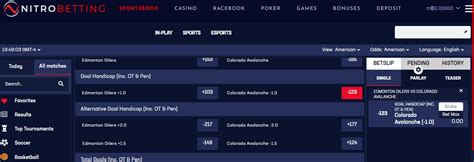 nitro sports betting|Nitrobetting Sportsbook Review 2024 .